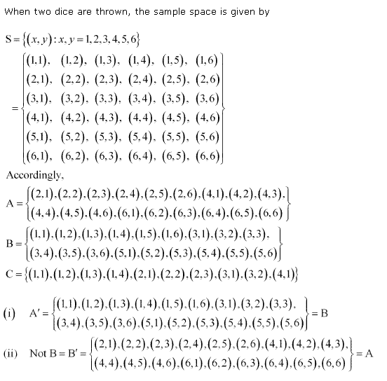 NCERT Solutions for Class 11 Maths Chapter 16 Probability Ex 16.2 Q6.1