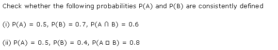 NCERT Solutions for Class 11 Maths Chapter 16 Probability Ex 16.3 Q12