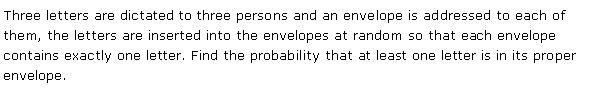 NCERT Solutions for Class 11 Maths Chapter 16 Probability Miscellaneous Ex Q6