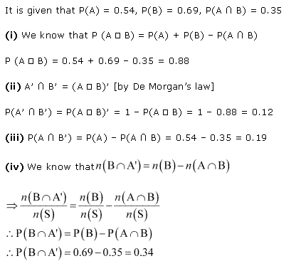 NCERT Solutions for Class 11 Maths Chapter 16 Probability Miscellaneous Ex Q7.1