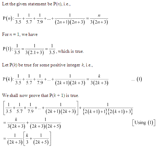 NCERT Solutions for Class 11 Maths Chapter 4 Principle of Mathematical Induction Ex 4.1 Q17.1