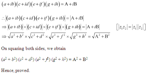 NCERT Solutions for Class 11 Maths Chapter 5 Complex Numbers and Quadratic Equations Miscellaneous Ex Q19.1