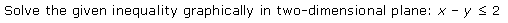 NCERT Solutions for Class 11 Maths Chapter 6 Linear Inequalities Ex 6.2 Q5