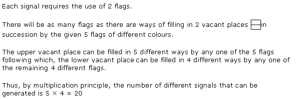 NCERT Solutions for Class 11 Maths Chapter 7 Permutation and Combinations Ex 7.1 Q6.1