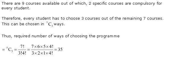 NCERT Solutions for Class 11 Maths Chapter 7 Permutation and Combinations Ex 7.4 Q9.1