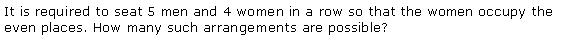 NCERT Solutions for Class 11 Maths Chapter 7 Permutation and Combinations Miscellaneous Ex Q9