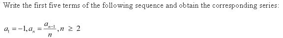 NCERT Solutions for Class 11 Maths Chapter 9 Sequences and Series Ex 9.1 Q12