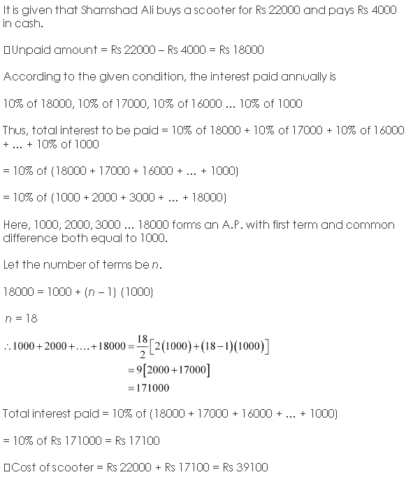 NCERT Solutions for Class 11 Maths Chapter 9 Sequences and Series Miscellaneous Ex Q28.1