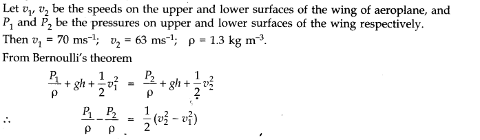 NCERT Solutions for Class 11 Physics Chapter 10 Mechanical Properties of Fluids Q14.1