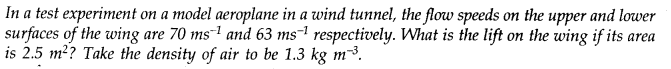 NCERT Solutions for Class 11 Physics Chapter 10 Mechanical Properties of Fluids Q14