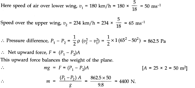 NCERT Solutions for Class 11 Physics Chapter 10 Mechanical Properties of Fluids Q27