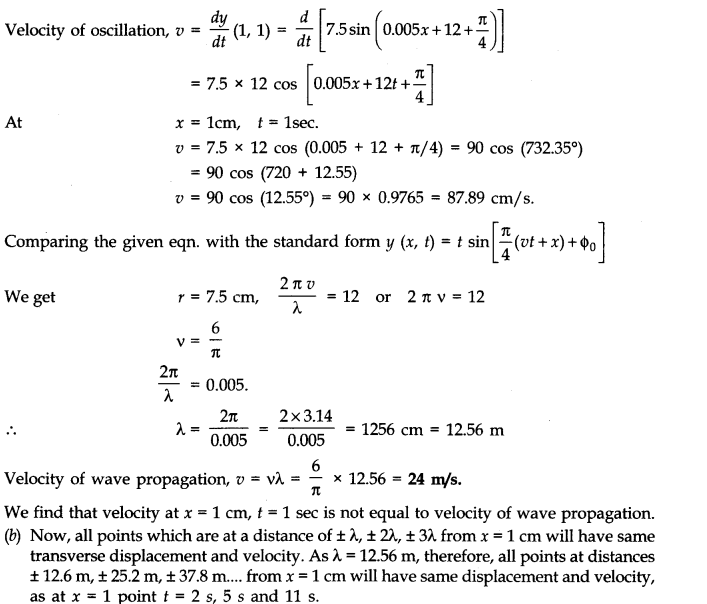 NCERT Solutions for Class 11 Physics Chapter 15 Waves Q22.1