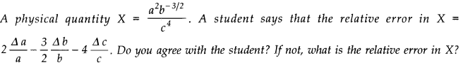 NCERT Solutions for Class 11 Physics Chapter 2 Units and Measurements Extra Questions HOTS Q8