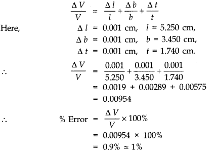 NCERT Solutions for Class 11 Physics Chapter 2 Units and Measurements Extra Questions SAQ Q22