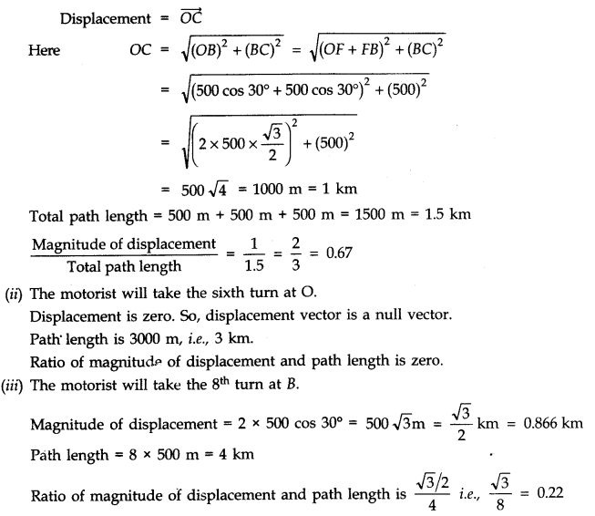 NCERT Solutions for Class 11 Physics Chapter 4 Motion in a Plane Q10.1