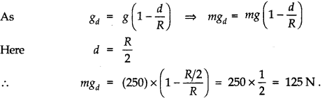 NCERT Solutions for Class 11 Physics Chapter 8 Gravitation Q16